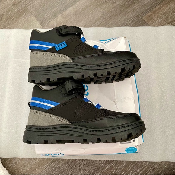 NWT Carter’s Slip-On Velcro Strap Boots - Picture 4 of 7